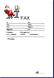 frontespizio fax da scarica